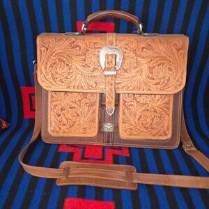 Montana Silversmiths Tooled Briefcase